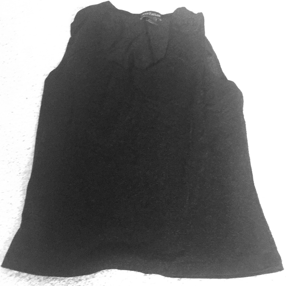 Ann Taylor black sparkle tank top
